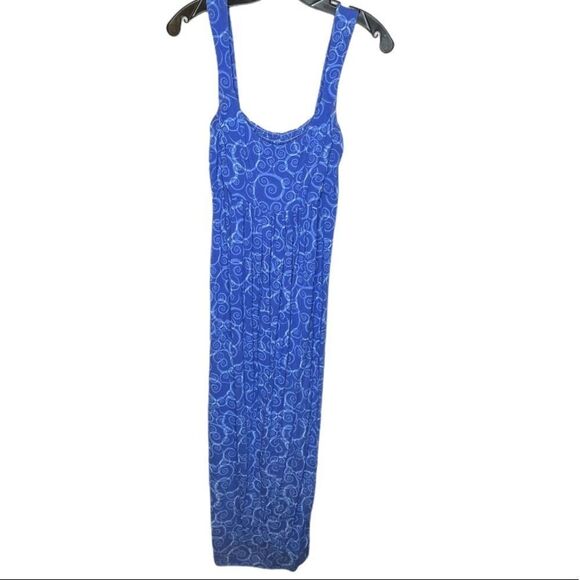 ME Mary Ellen Maxi Dress Blue - Picture 1 of 8